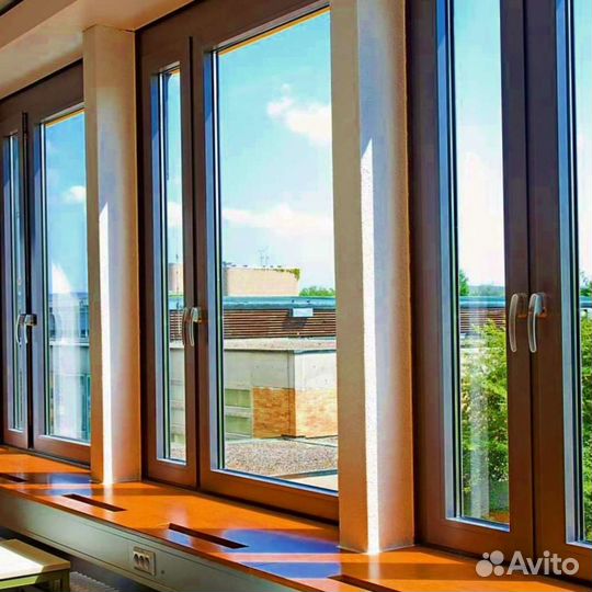 Пластиковые окна. остекление домов