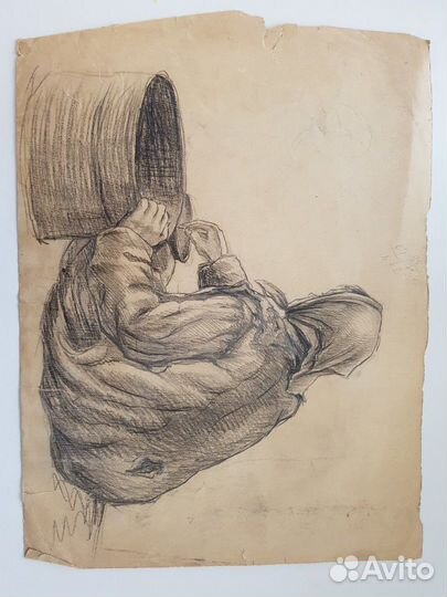 Этюды к картине И.В. Сталин в Курейке