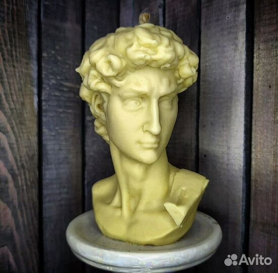 Бюст давид свеча