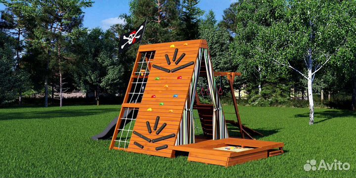 Детский уличный спортивный комплекс с доставкой