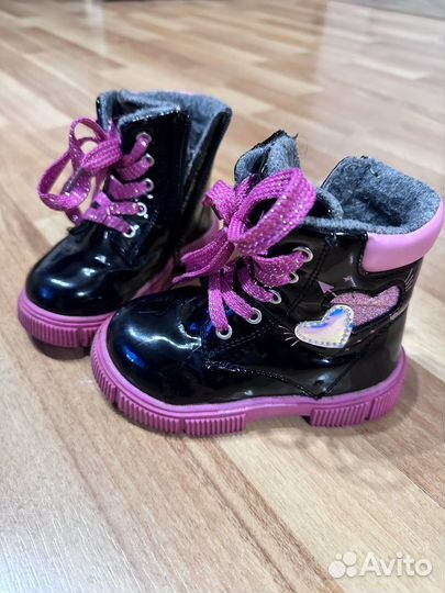 Ботинки демисезонные 23 размер для девочки