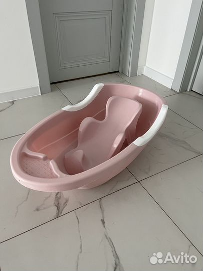 Ванночка для купания с горкой