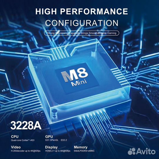 Игровая консоль M8 Mini Dual System 10000 игр, сма