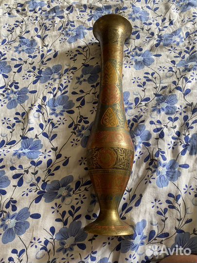 Ваза индия латунь