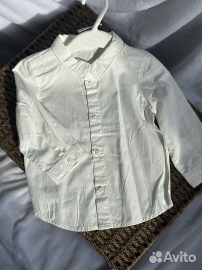 Рубашка для мальчика 68 74 hm