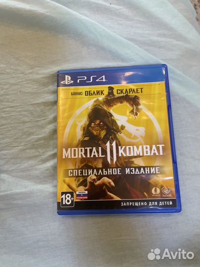 Мортал комбат 11 ps4 диск