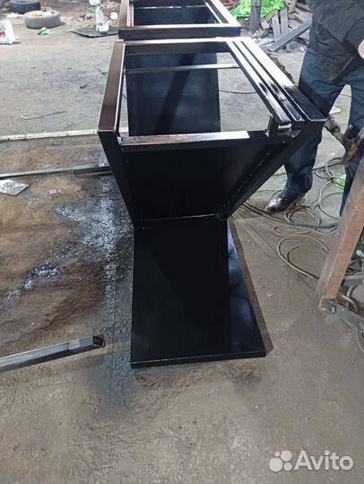 Мангал в Стиле лофт без крыши