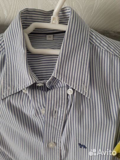 Брюки вельветовые, рубашка 100 хлопок