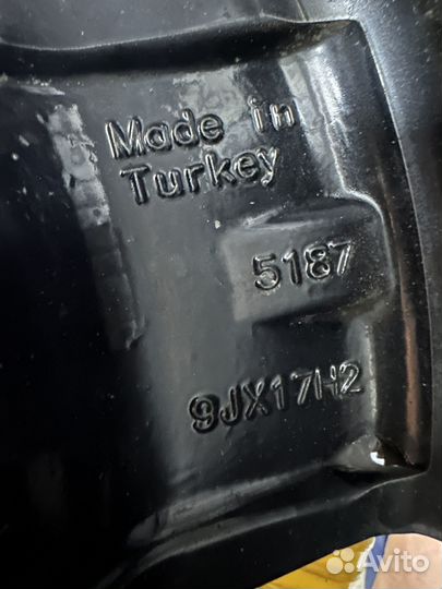 Литые диски r17/5/139.7