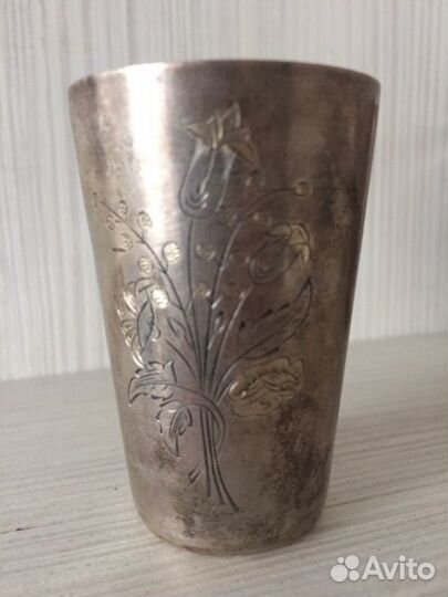 Стопка серебро СССР