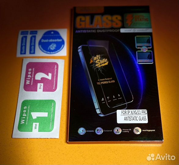 Защитное стекло на iPhone x/xs/11pro mietubl