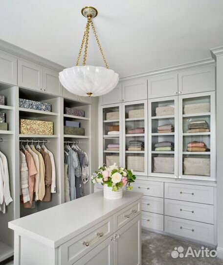 Гардеробная Белая