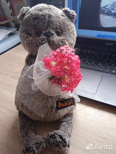 Игрушка кот басик