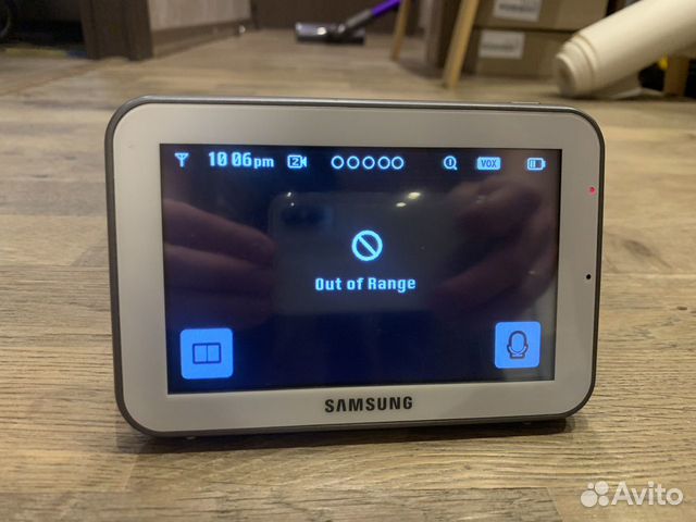 Родительский блок (экран) видеоняни Samsung