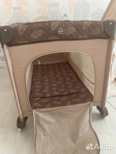 Манеж кровать happy baby