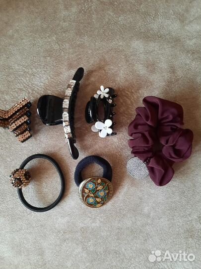 Резинки/крабы/заколки для волос