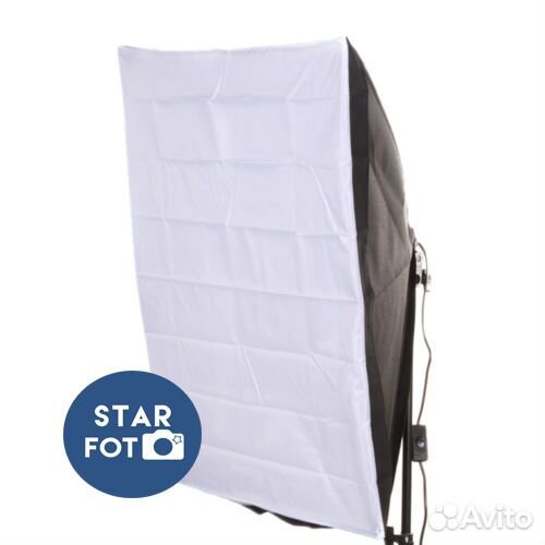Софтбокс 50х70см e27 на одну лампу