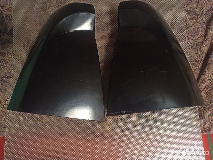 Задние фонари на renault logan 1,черные