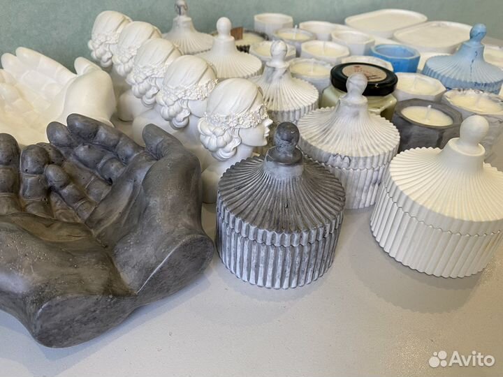 Подарки из гипса