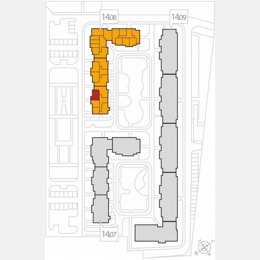 2-к. квартира, 58,6 м², 3/8 эт.