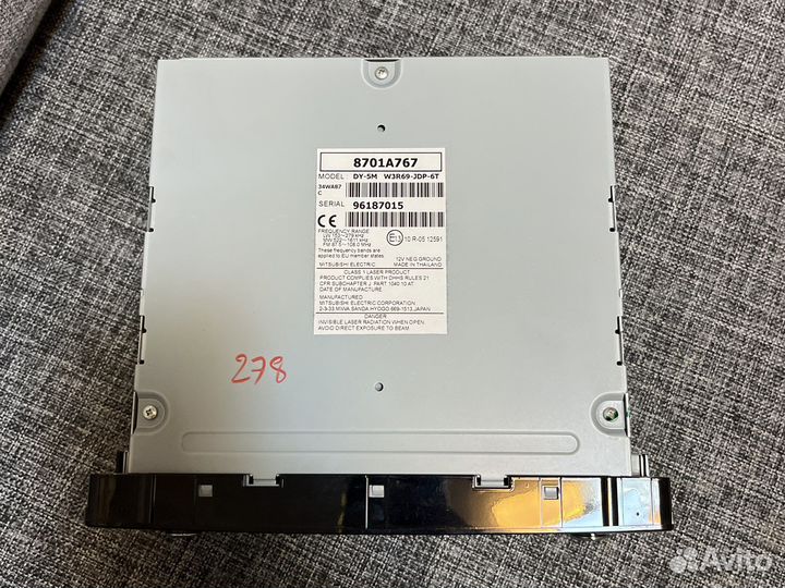 Магнитола mitsubishi L200