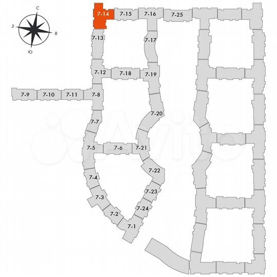 1-к. квартира, 38,3 м², 10/16 эт.