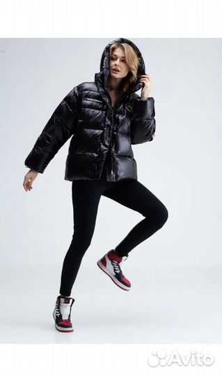 Модный пуховик женский Clasna