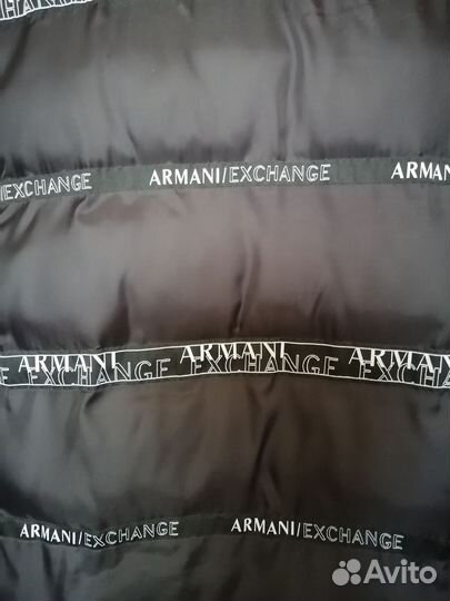 Утепленный Жилет Armani Exchange женский