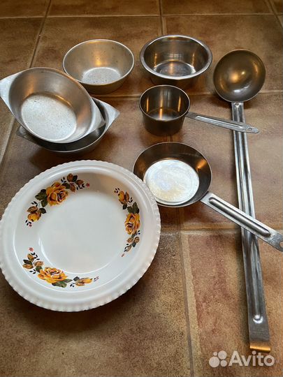 Посуда нержавейка, миски СССР новые