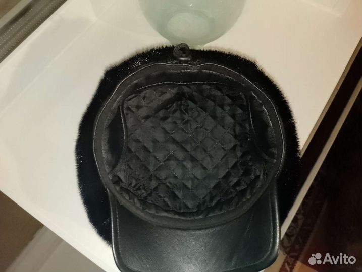 Меховая мужская кепка