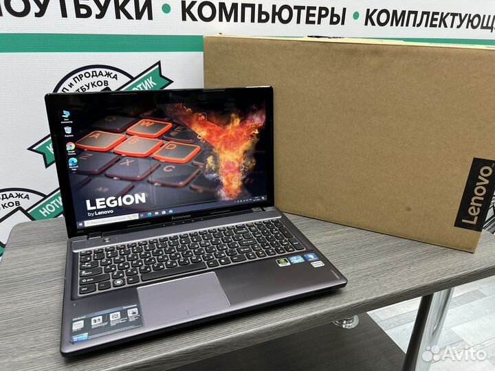 Железный Lenovo Z Core i5-2430M 8Gb SSD+HDD GT540M