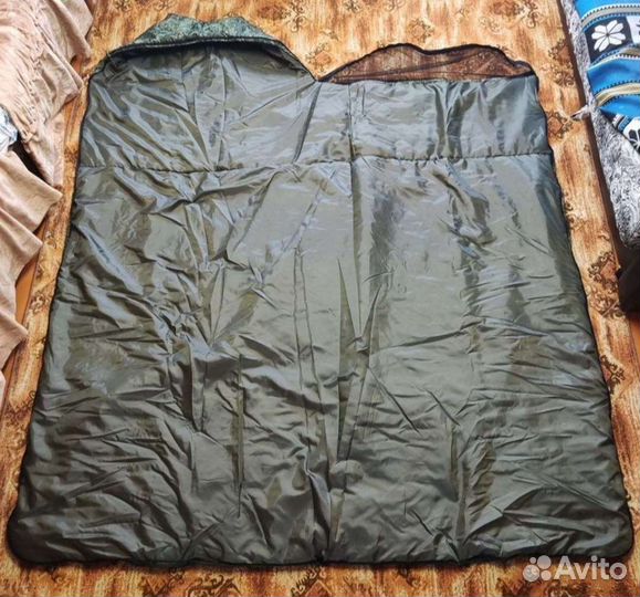 Спальный армейский мешок Богатырь с москиткой