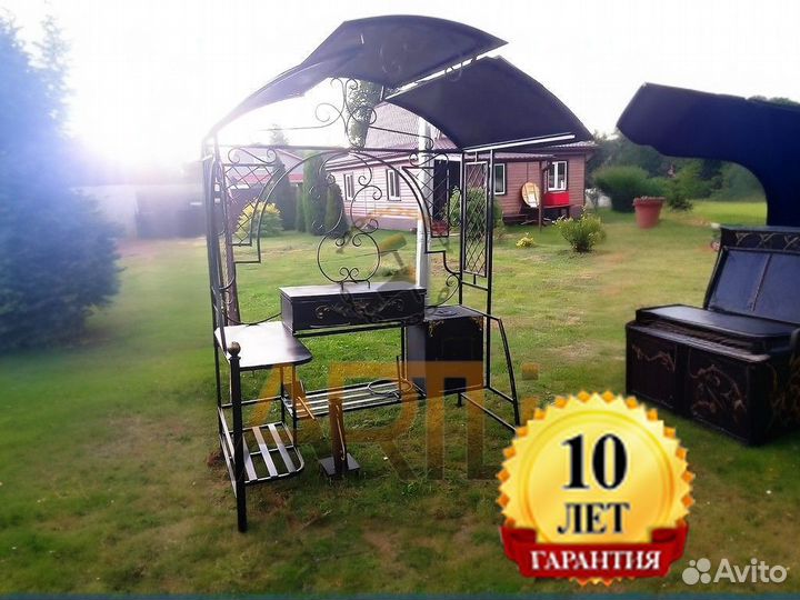 Мангал с крышей / От Завода / Гарантия до 10 лет