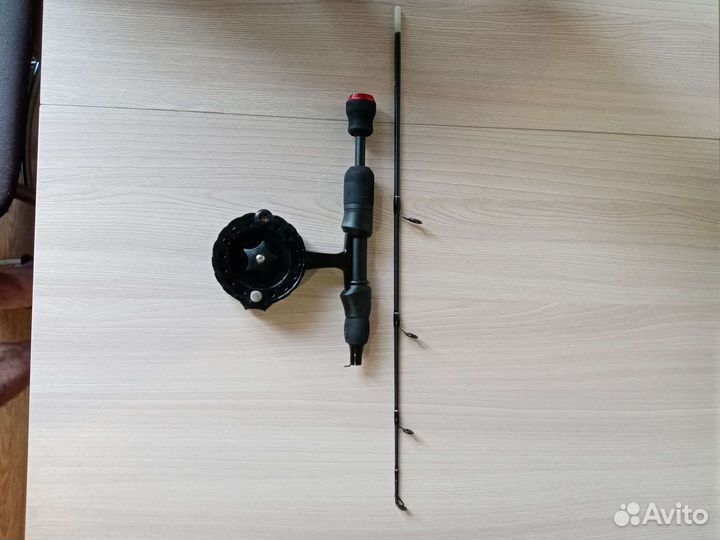 Удочка зимняя с катушкой