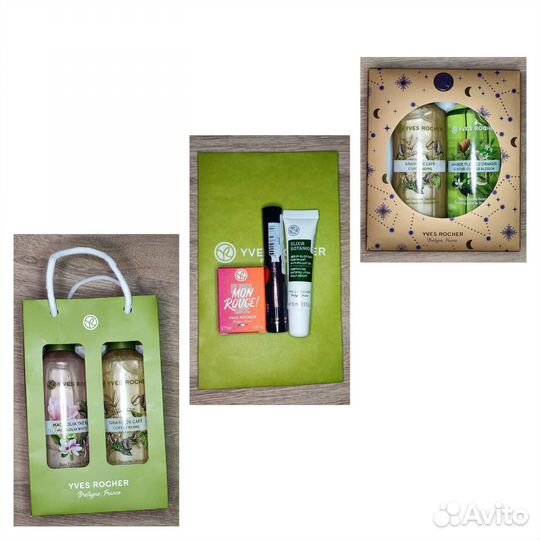 Подарочные наборы, гели, косметика, Ив Роше