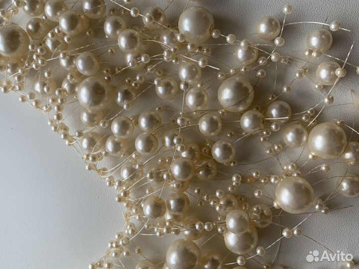 Ожерелье колье бижутерия