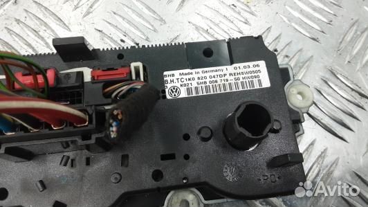 Блок управления печки и климат-контроля volkswagen