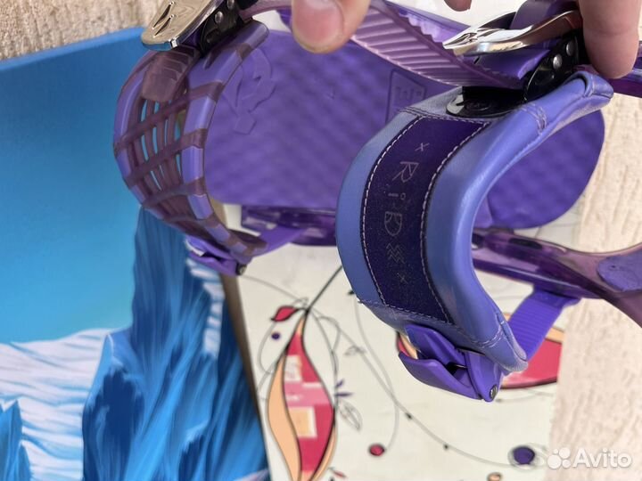 Сноуборд 146 Nidecker и крепления