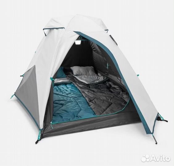 Палатка 2-х местная Блэкаут Quechua Декатлон Новая