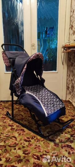 Коляска санки