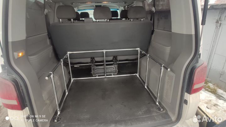 Полка в багажник на длинный VW Caravelle