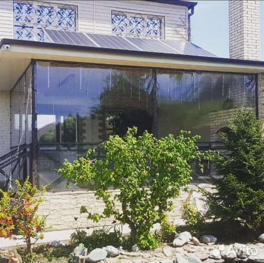 Мягкие окна для террас и беседок