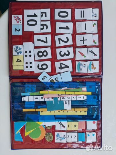 Касса букв, слогов и счета