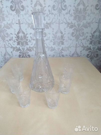 Графин хрустальный СССР