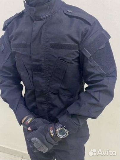 Тактическая черная форма Спецназ/Охрана 42 до 58