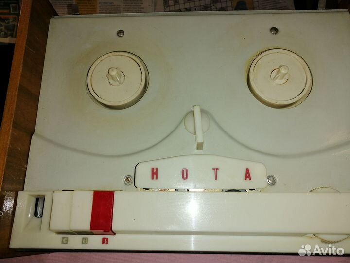 Катушечный магнитофон-приставка Нота мп-64