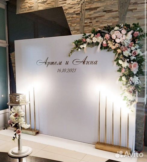 Украшение зала на свадьбу,день рождение