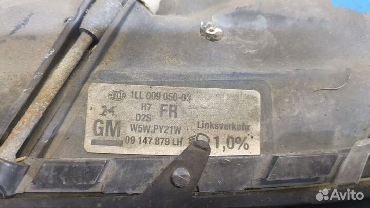 Фара (передняя) левая Opel Omega B, 2001