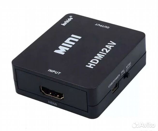 Конвертер переходник с hdmi на 3RCA (тюльпаны AV)