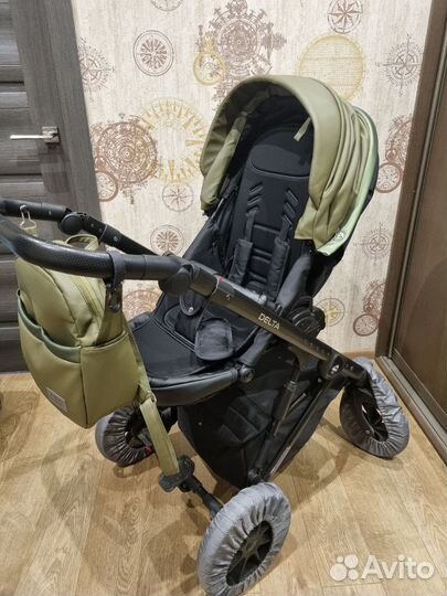 Коляска 3 в 1 Rico Basic Delta Ecco